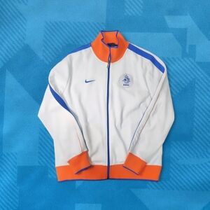 SOLD - Netherlands 2010 Nike warmup zip-up sweater